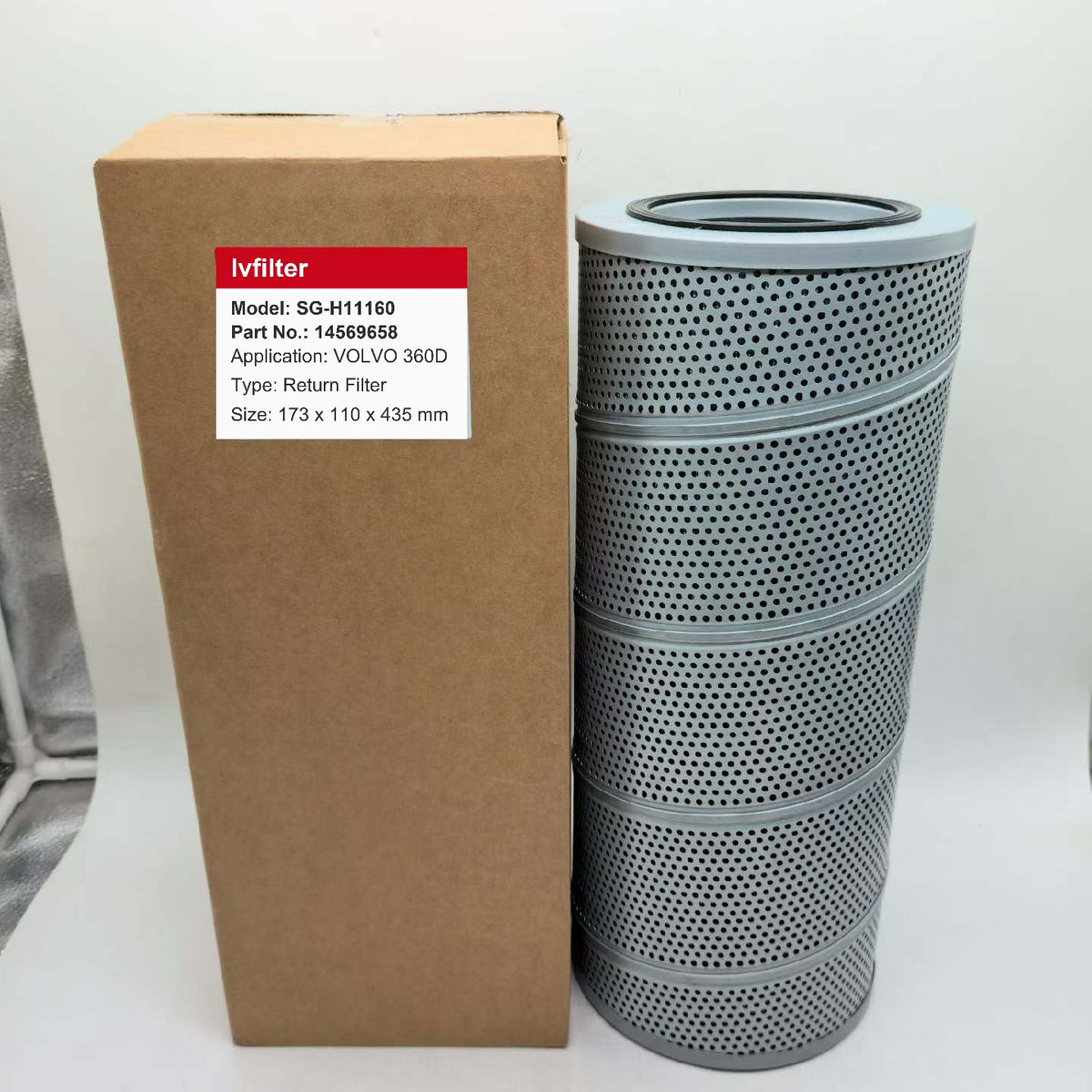 Hydraulic Return Filter 14569658 for VOLVO 360D | Fits DONALDSON P959178 | Wholesale