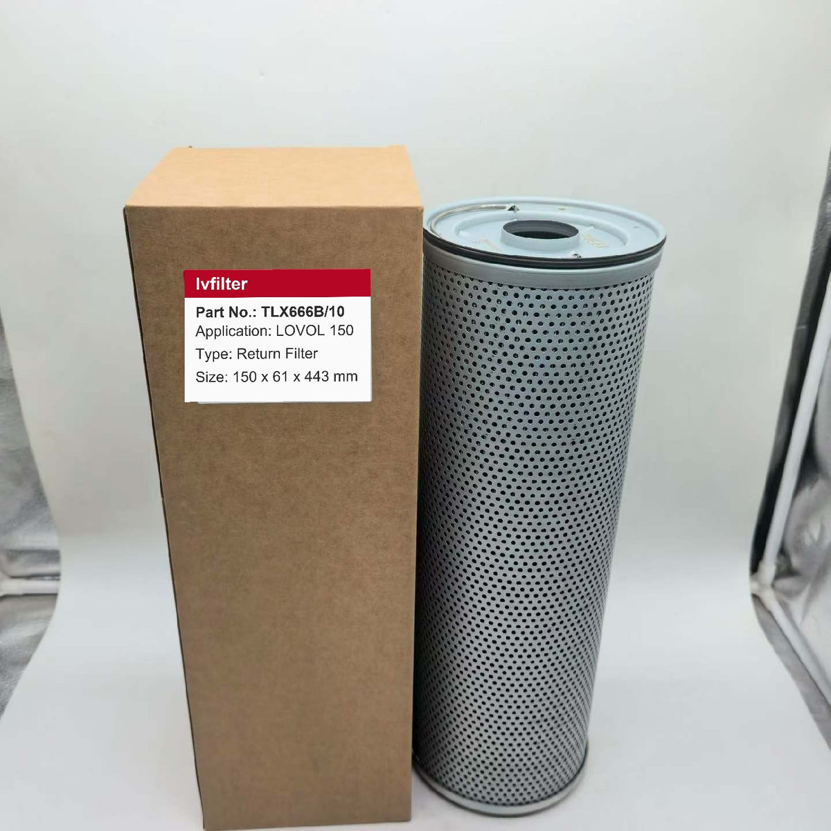 Hydraulic Return Filter TLX666B-10 for LOVOL 150 | Wholesale