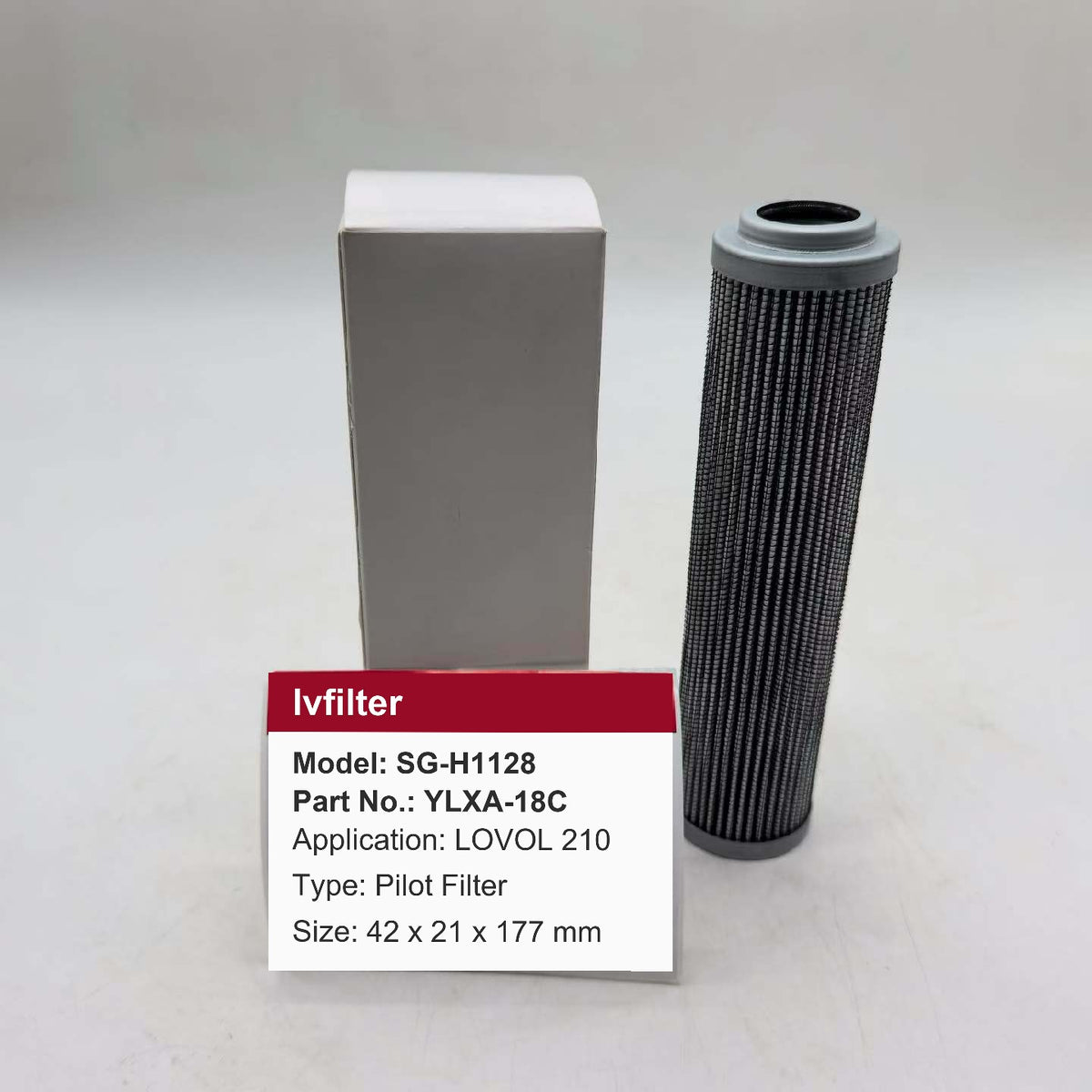 Hydraulic Pilot Filter YLXA-18C for LOVOL 210 | Fits CHANJOR CH128 | Wholesale