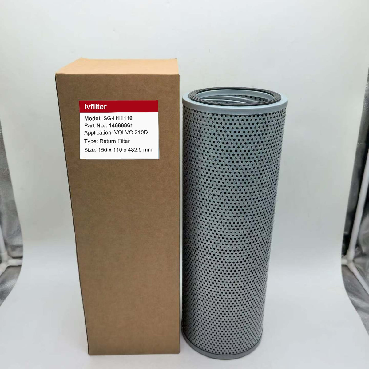 Hydraulic Return Filter 14688861 for VOLVO 210D | Fits DONALDSON P502494 | Wholesale