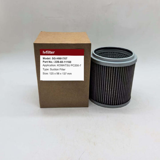 Hydraulic Suction Filter 22B-60-11160 for KOMATSU PC200-7 | Fits DONALDSON P502268 | Wholesale