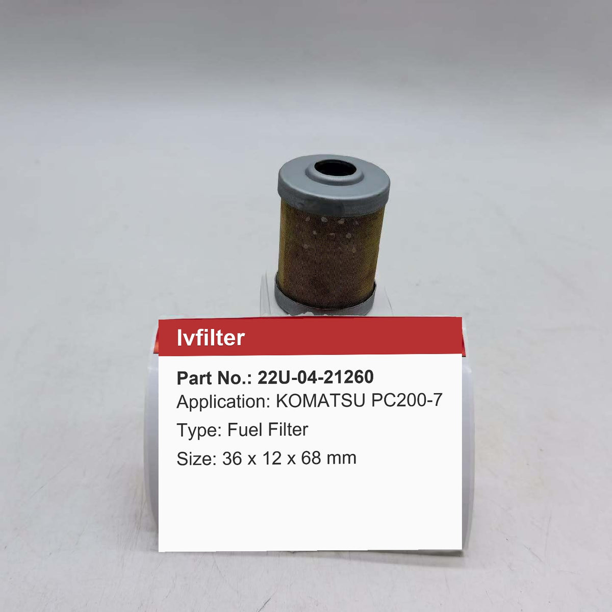 Fuel Filter 22U-04-21260 for KOMATSU PC200-7 | Wholesale