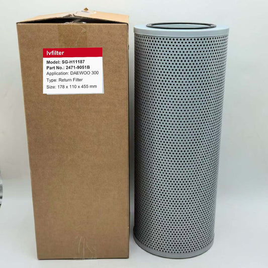 Hydraulic Return Filter 2471-9051B for DAEWOO 300 | Fits DONALDSON P762921 | Wholesale