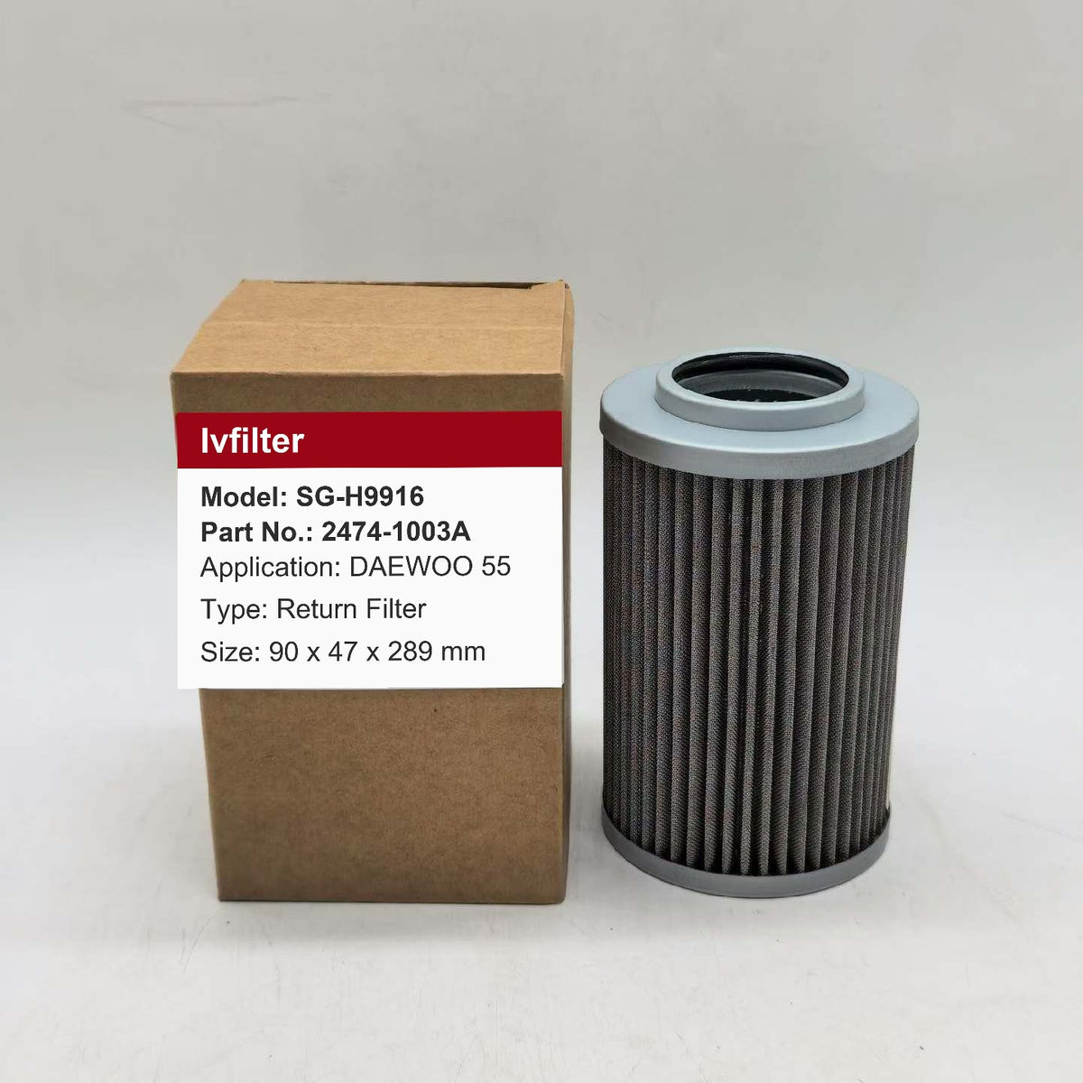 Hydraulic Return Filter 2474-1003A for DAEWOO 55 | Fits DONALDSON P502170 | Wholesale