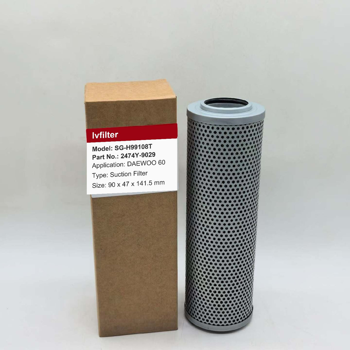 Hydraulic Suction Filter 2474Y-9029 for DAEWOO 60 | Fits SAKURA H-8518 | Wholesale