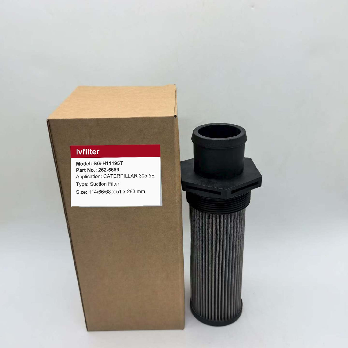 Hydraulic Suction Filter 262-5689 for CATERPILLAR 305.5E | Wholesale