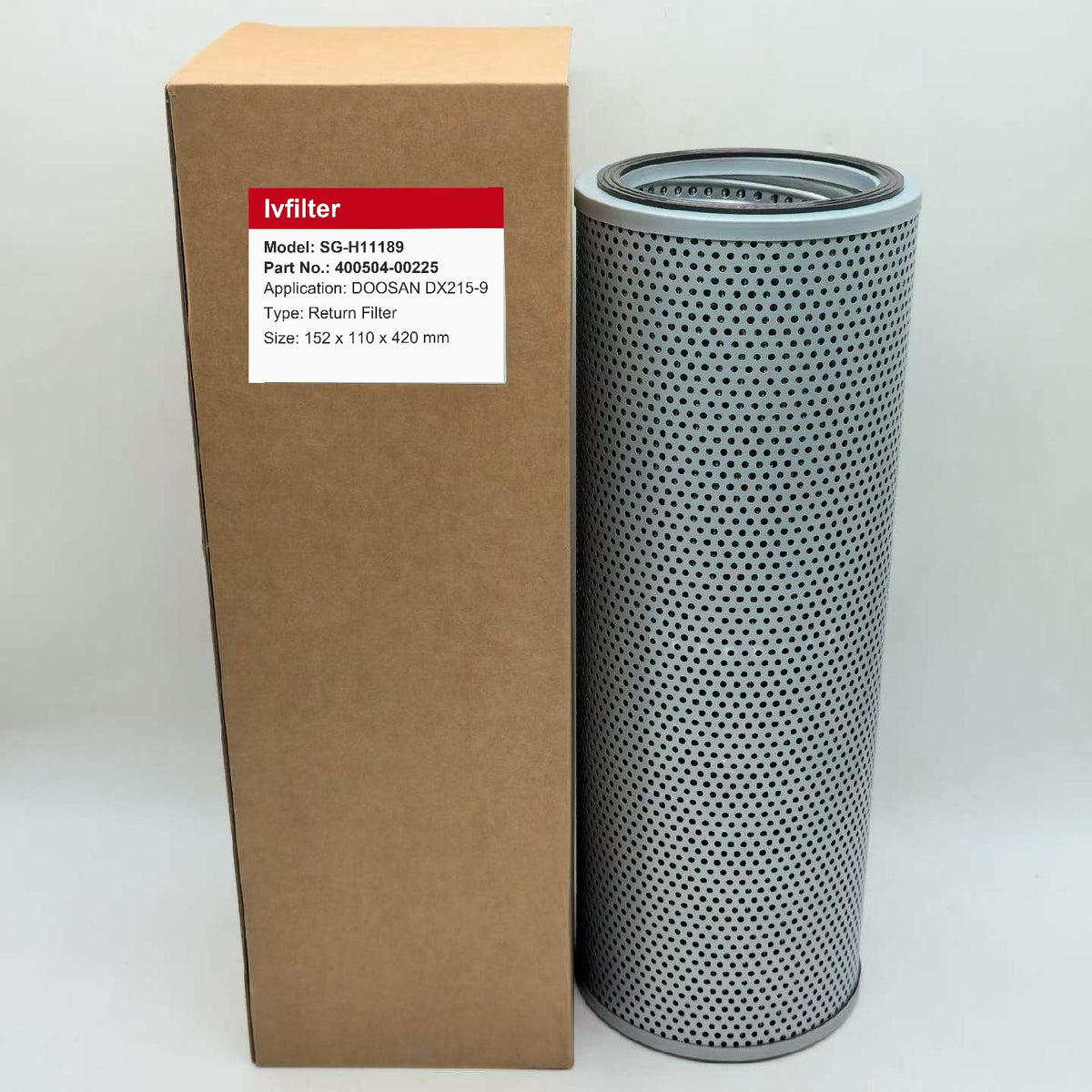 Hydraulic Return Filter 400504-00225 for DOOSAN DX215-9 | Fits SF-FILTER HY90774 | Wholesale