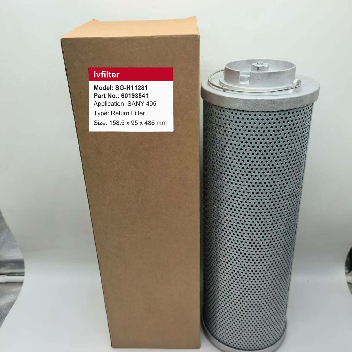 Hydraulic Return Filter 60193541 for SANY 405 | Fits DONALDSON R011894 | Wholesale