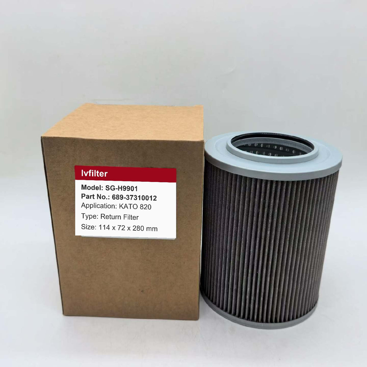 Hydraulic Return Filter 689-37310012 for KATO 820 | Fits DONALDSON P502184 | Wholesale