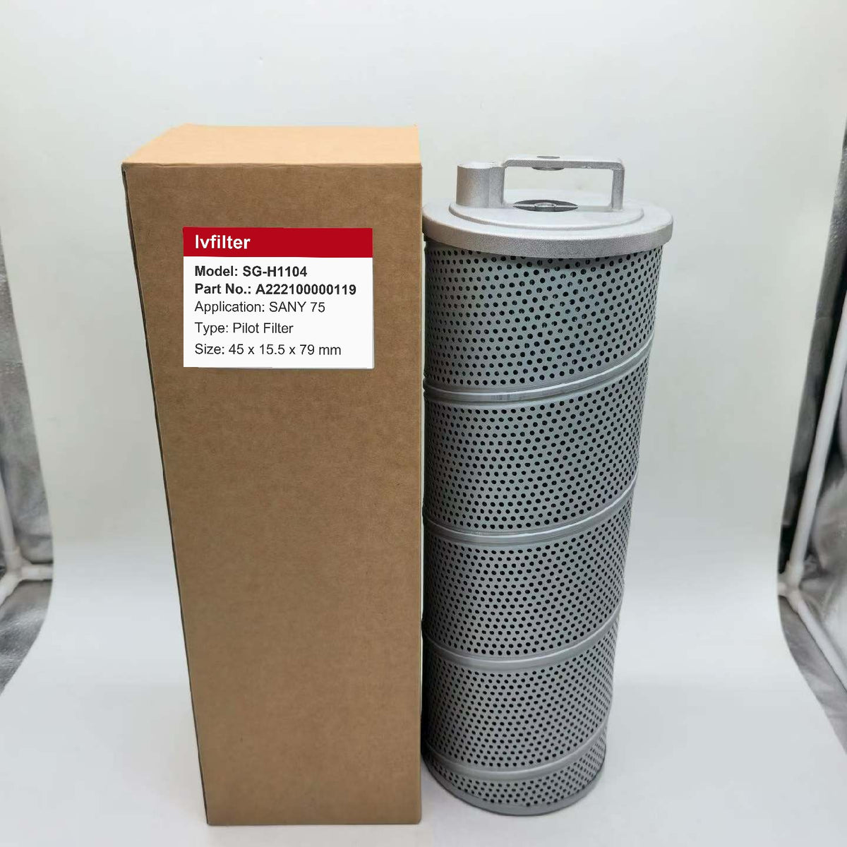 Hydraulic Pilot Filter A222100000119 for SANY 75 | Fits DONALDSON R010051 | Wholesale