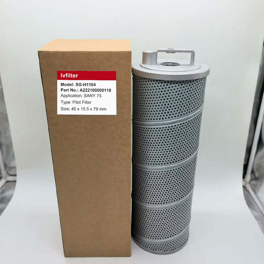Hydraulic Pilot Filter A222100000119 for SANY 75 | Fits DONALDSON R010051 | Wholesale