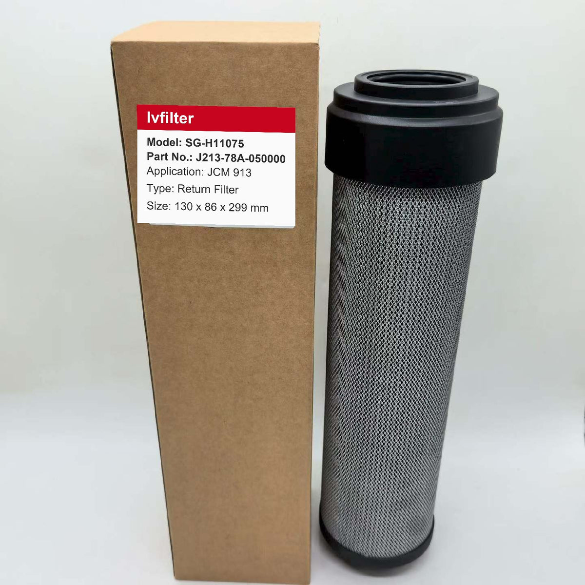 Hydraulic Return Filter J213-78A-050000 for JCM 913 | Fits FLEETGUARD HF6101 | Wholesale